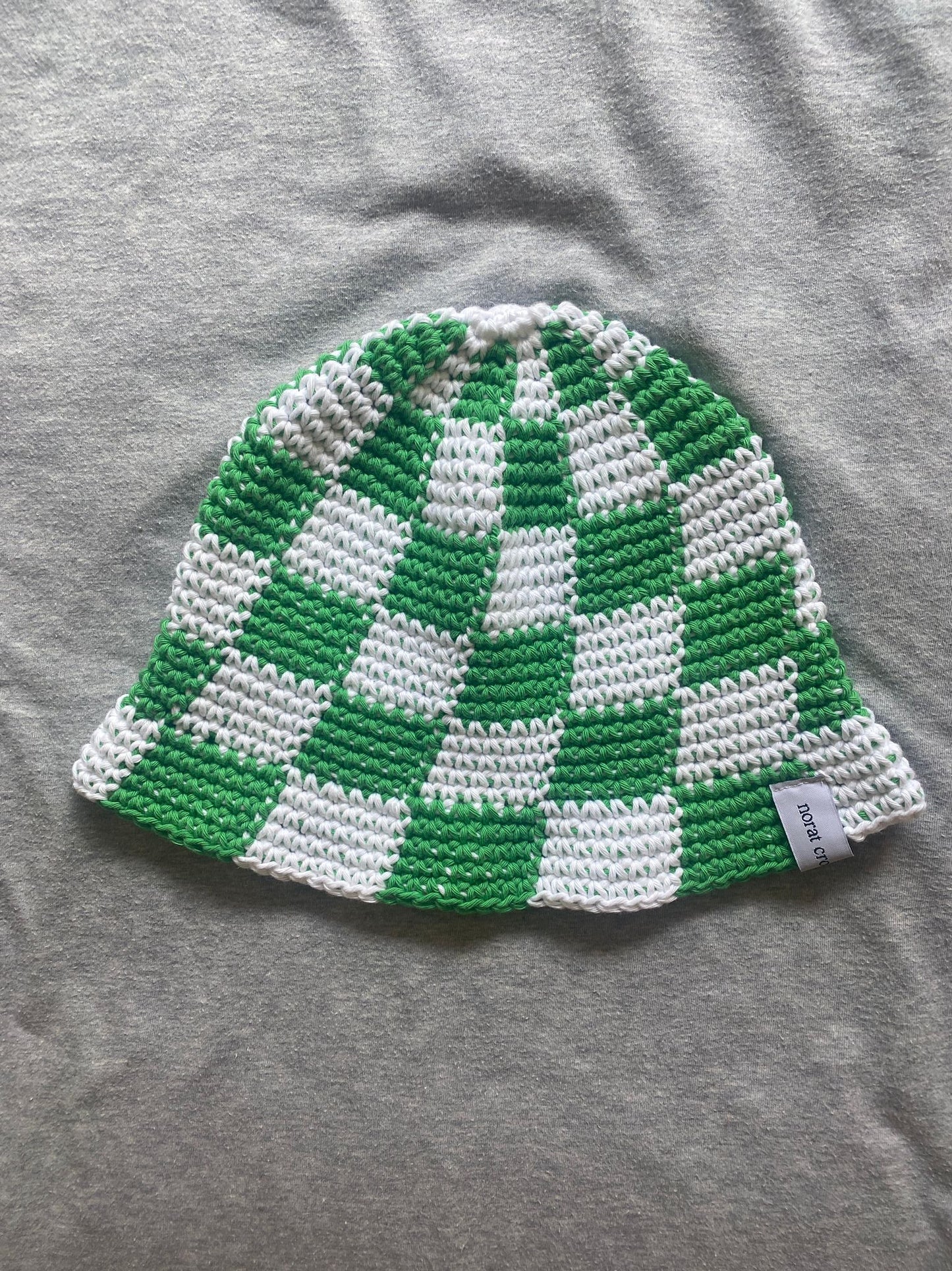 Cotton Bucket Hat - Checkered